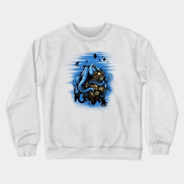 Deep Water Mystery Crewneck Sweatshirt by medabdallahh8